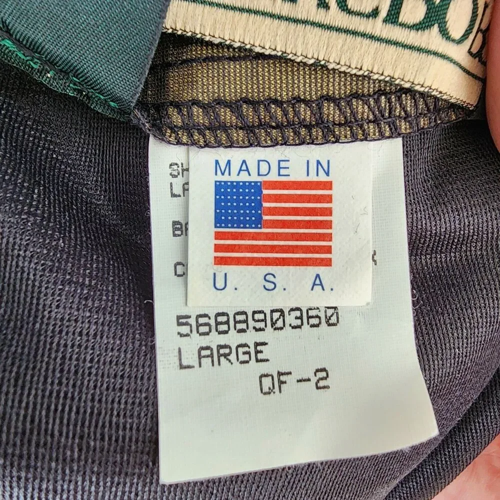 Vtg Made In USA Linksport Gore-Tex Windbreaker Jacket LG 100% Nylon Colorblock
